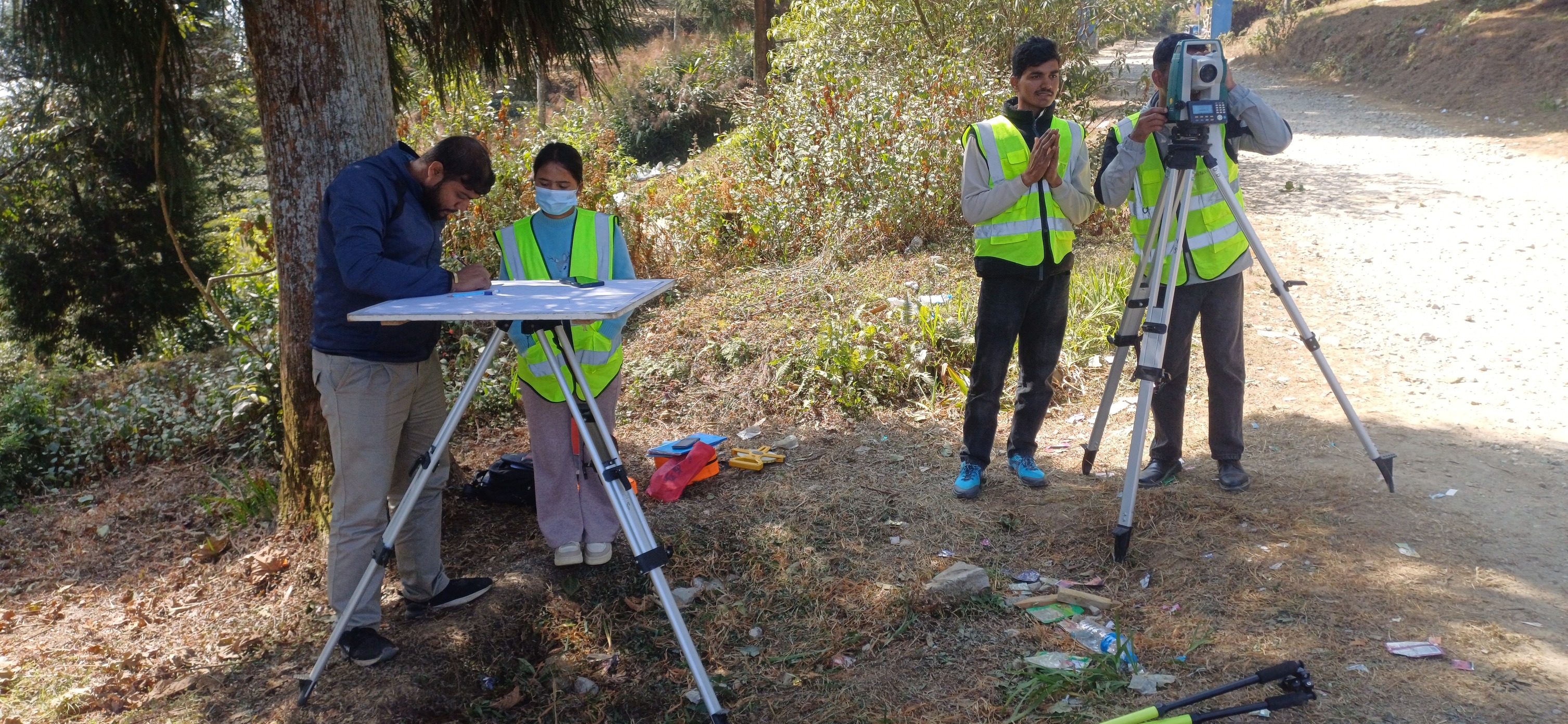 Successful Completion of 10-Day Survey Camp for 6th Semester BE Civil Students in Ilam